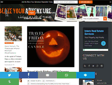 Tablet Screenshot of blazeyouradventure.com